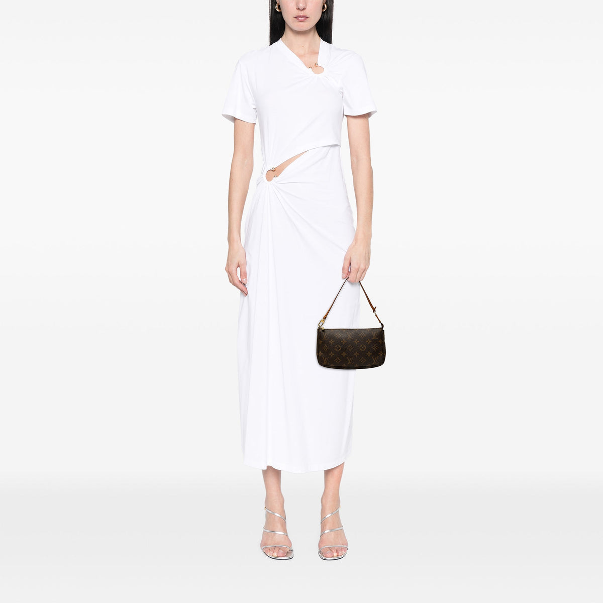 Louis Vuitton Monogram Pochette Accessoires — Brown
