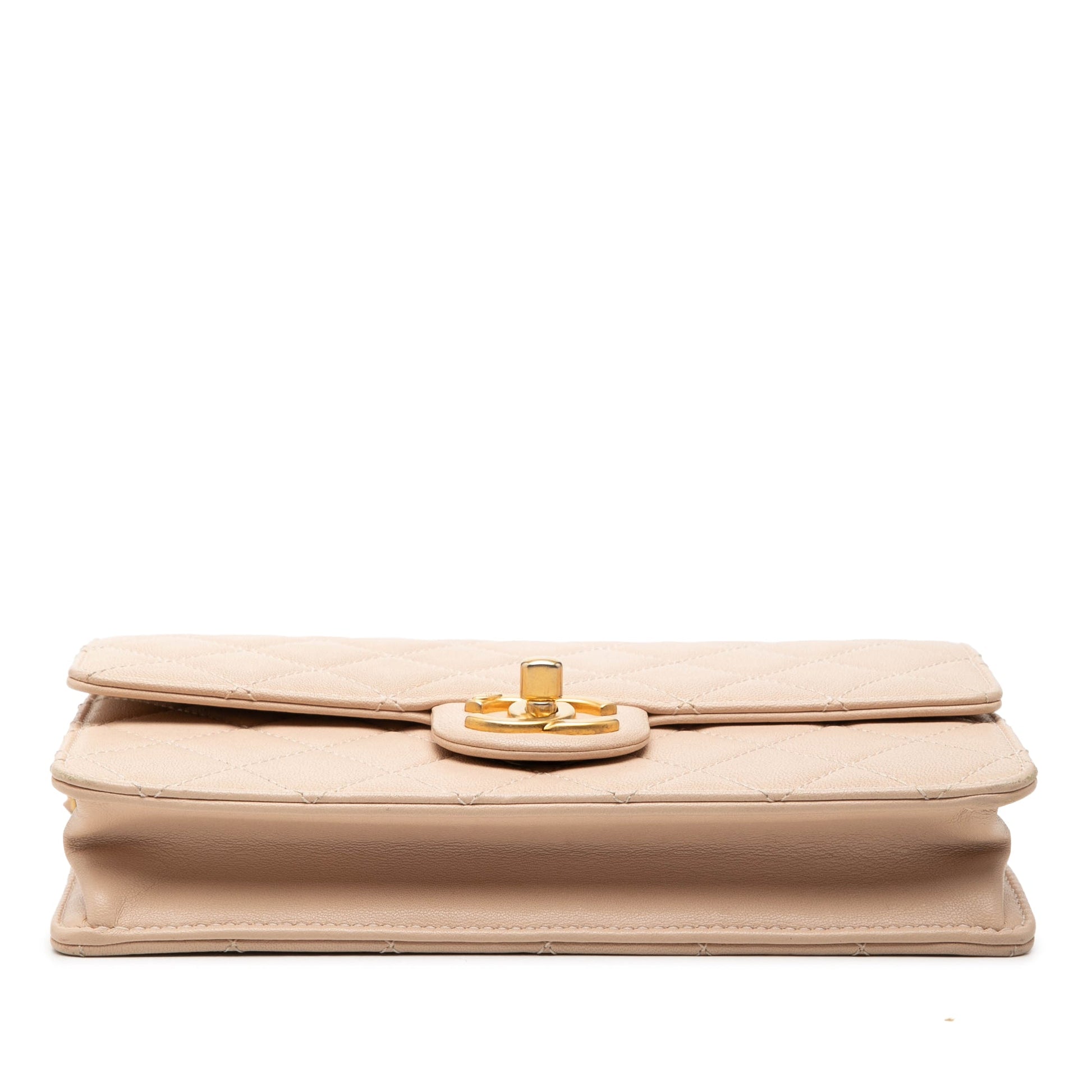 Chanel Small Quilted Lambskin Chic Pearls Flap