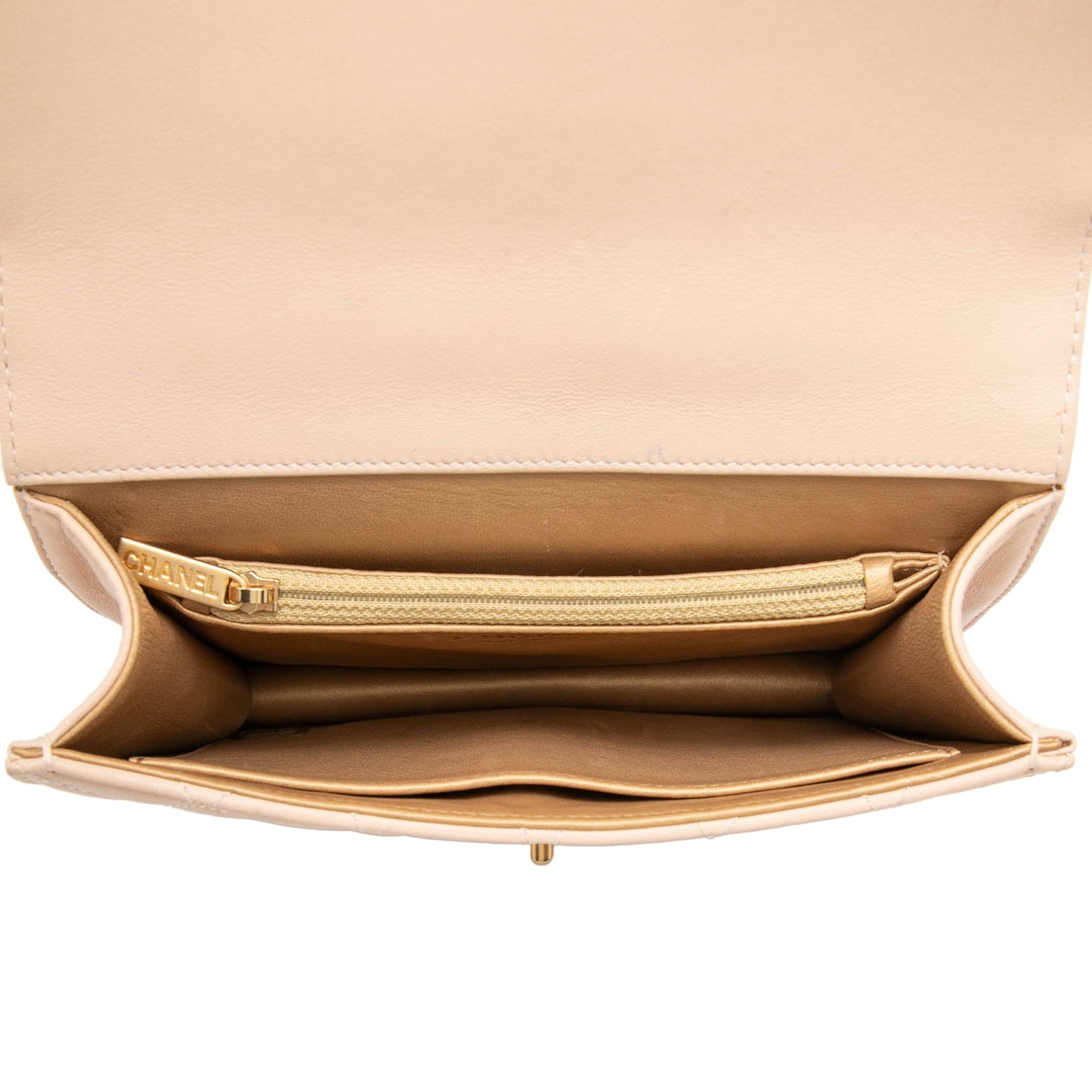 Chanel Small Quilted Lambskin Chic Pearls Flap