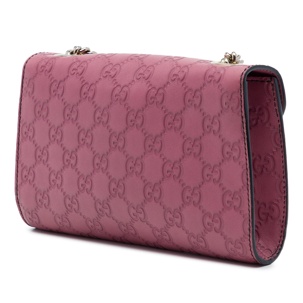 Gucci Small Guccissima Emily Crossbody — Pink