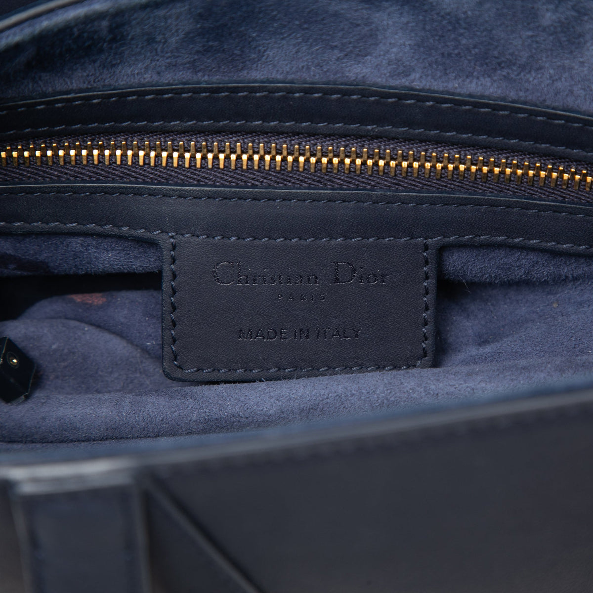 Dior Ultra Matte Calfskin Saddle Bag