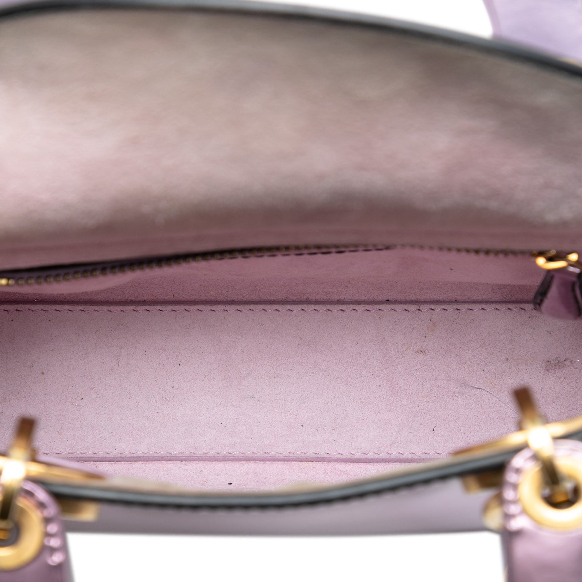 Dior Mini Metallic Patent Lady Dior
