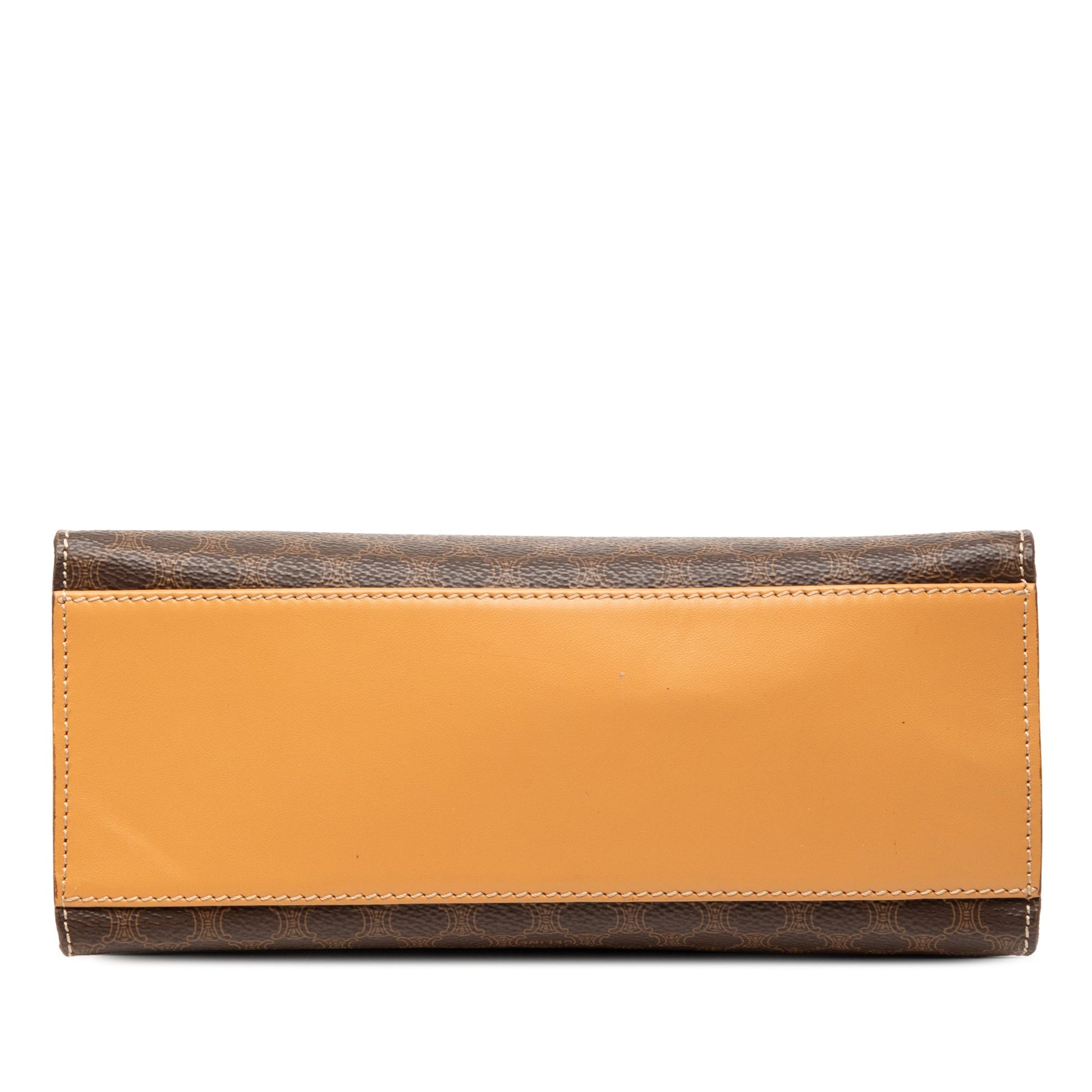 Celine Macadam Coated Canvas Handbag