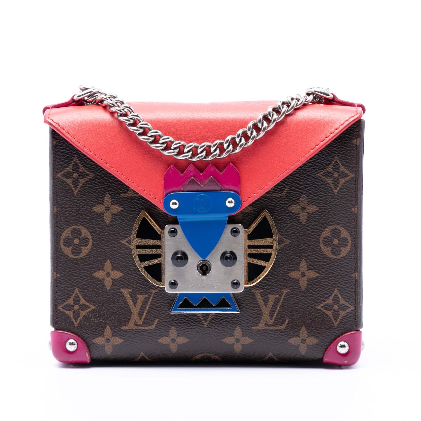 Louis Vuitton Monogram Tribal Mask Pochette PM
