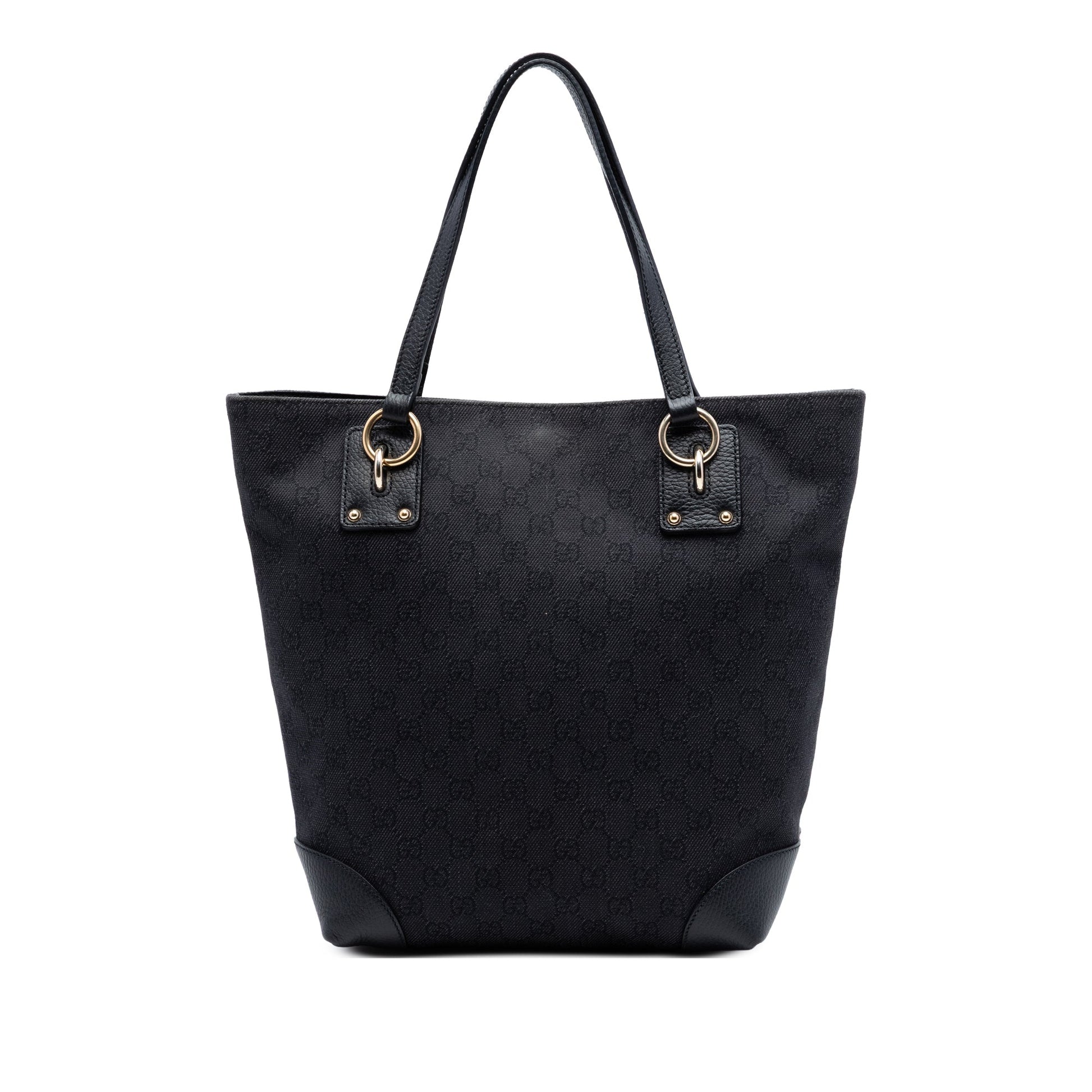 Gucci GG Denim Charm Tote