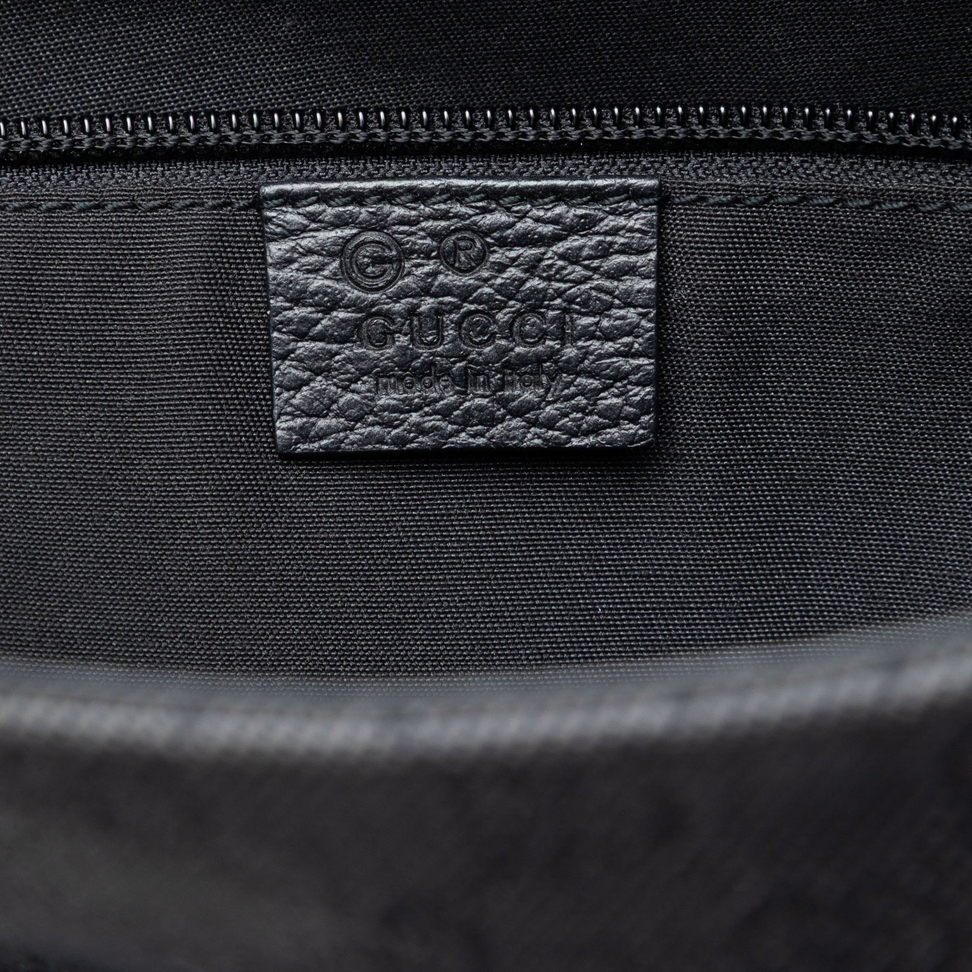 Gucci GG Denim Charm Tote
