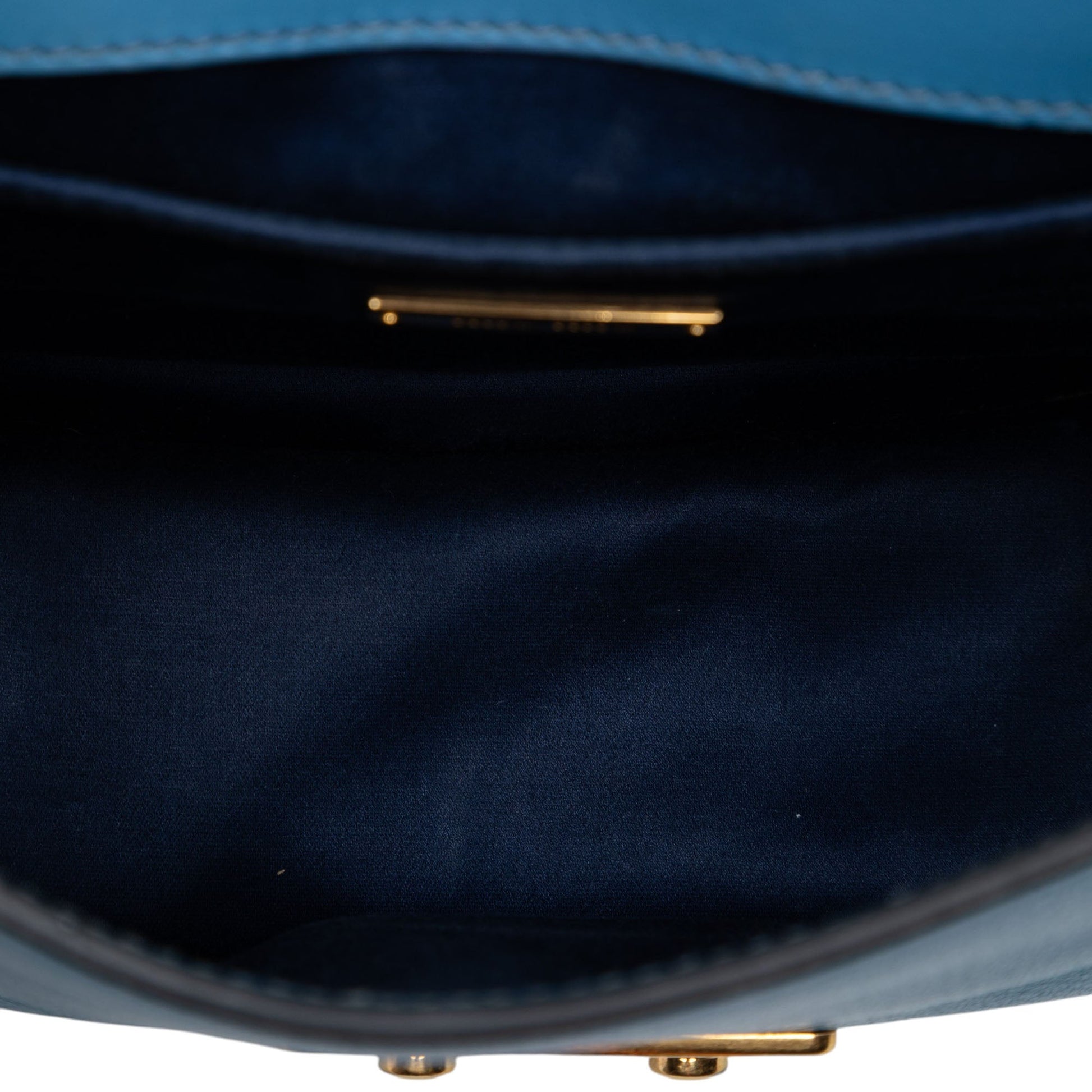 Miu Miu Goatskin Madras Crossbody