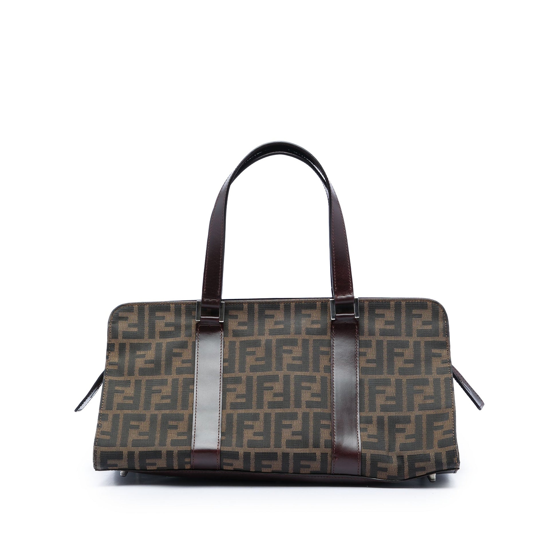 Fendi Zucca Canvas Handbag