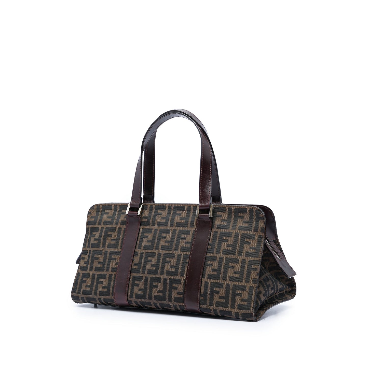 Fendi Zucca Canvas Handbag