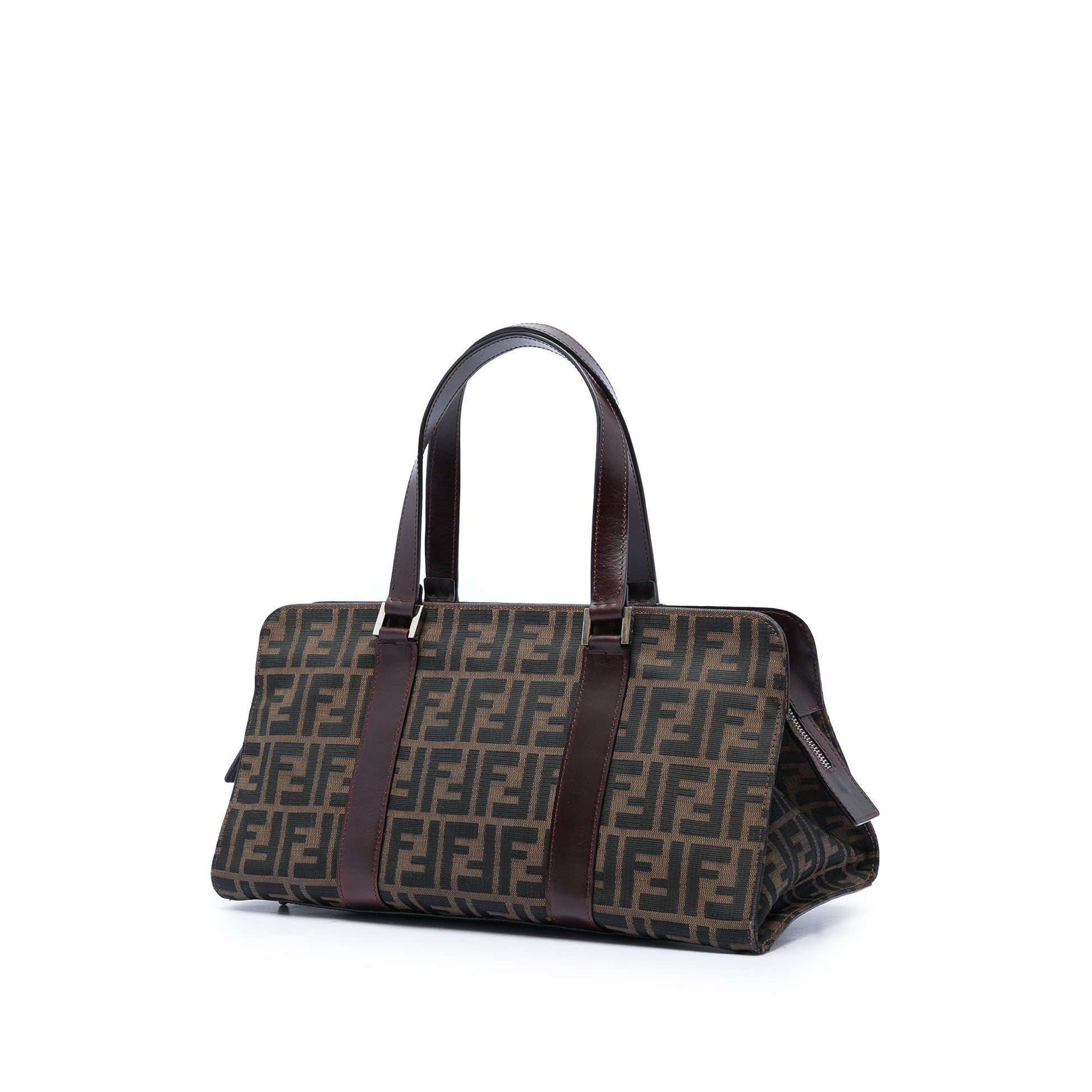 Fendi Zucca Canvas Handbag