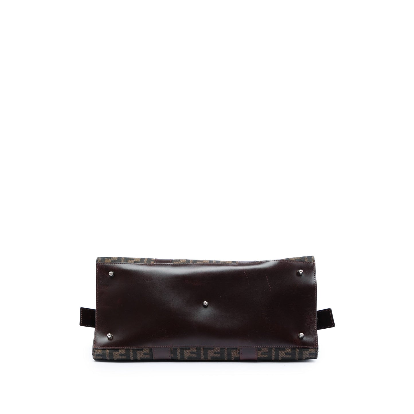 Fendi Zucca Canvas Handbag