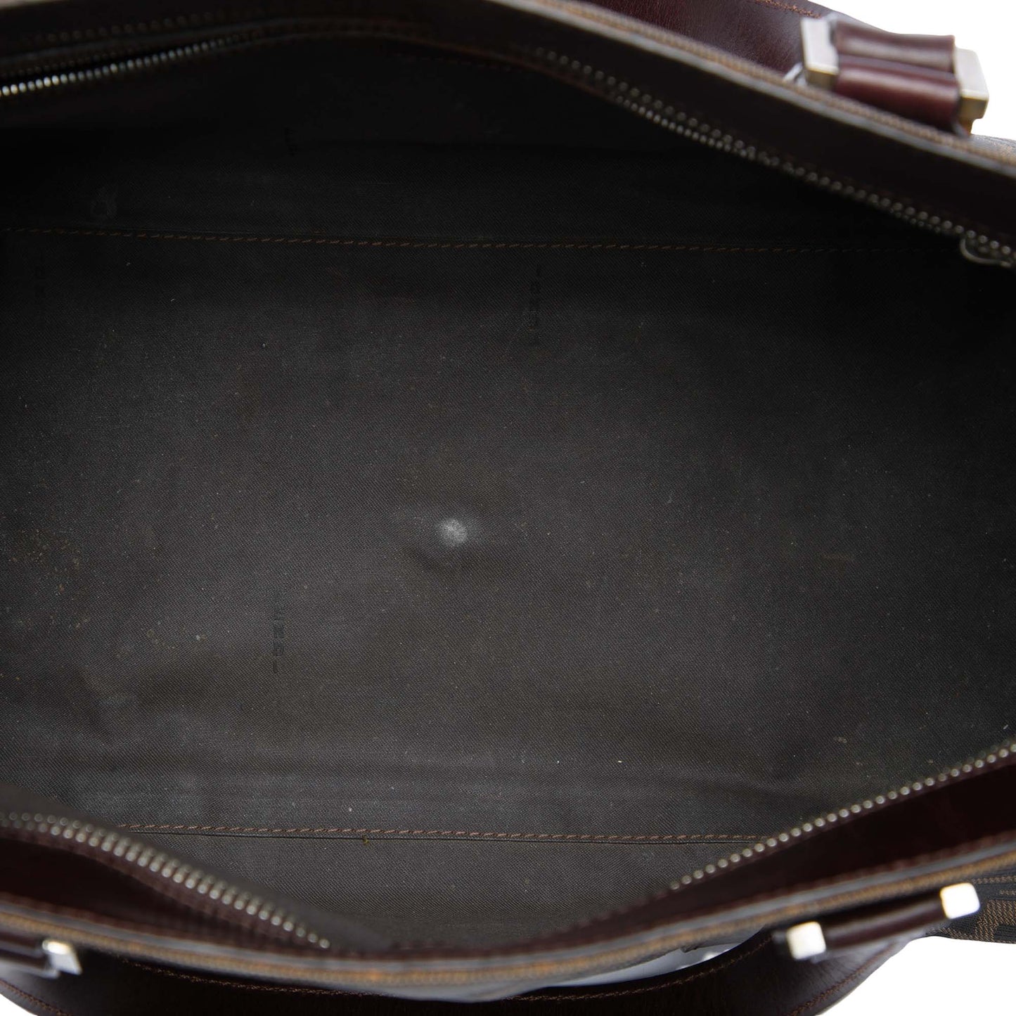 Fendi Zucca Canvas Handbag