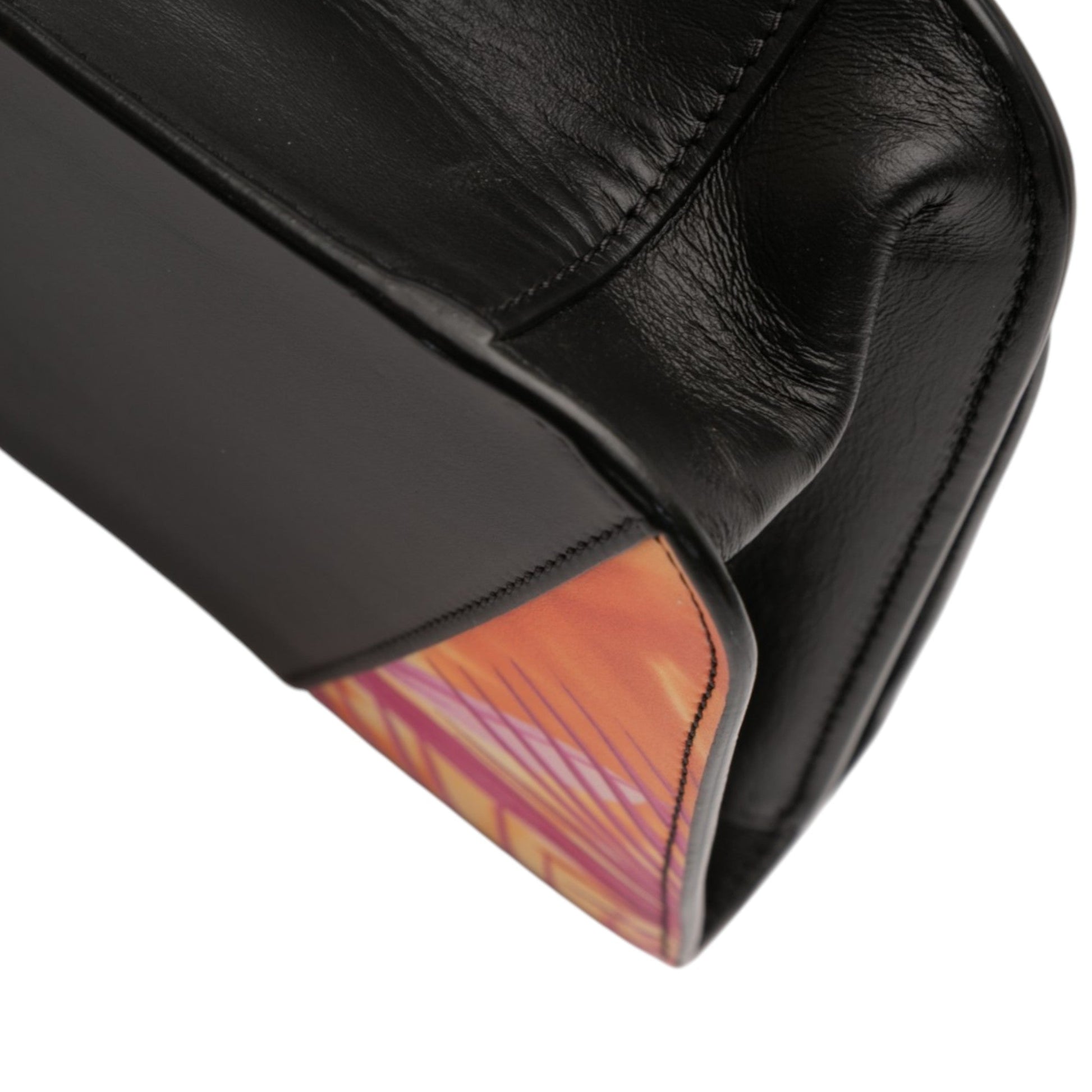 Versace Calfskin Jungle Weave Virtus Satchel