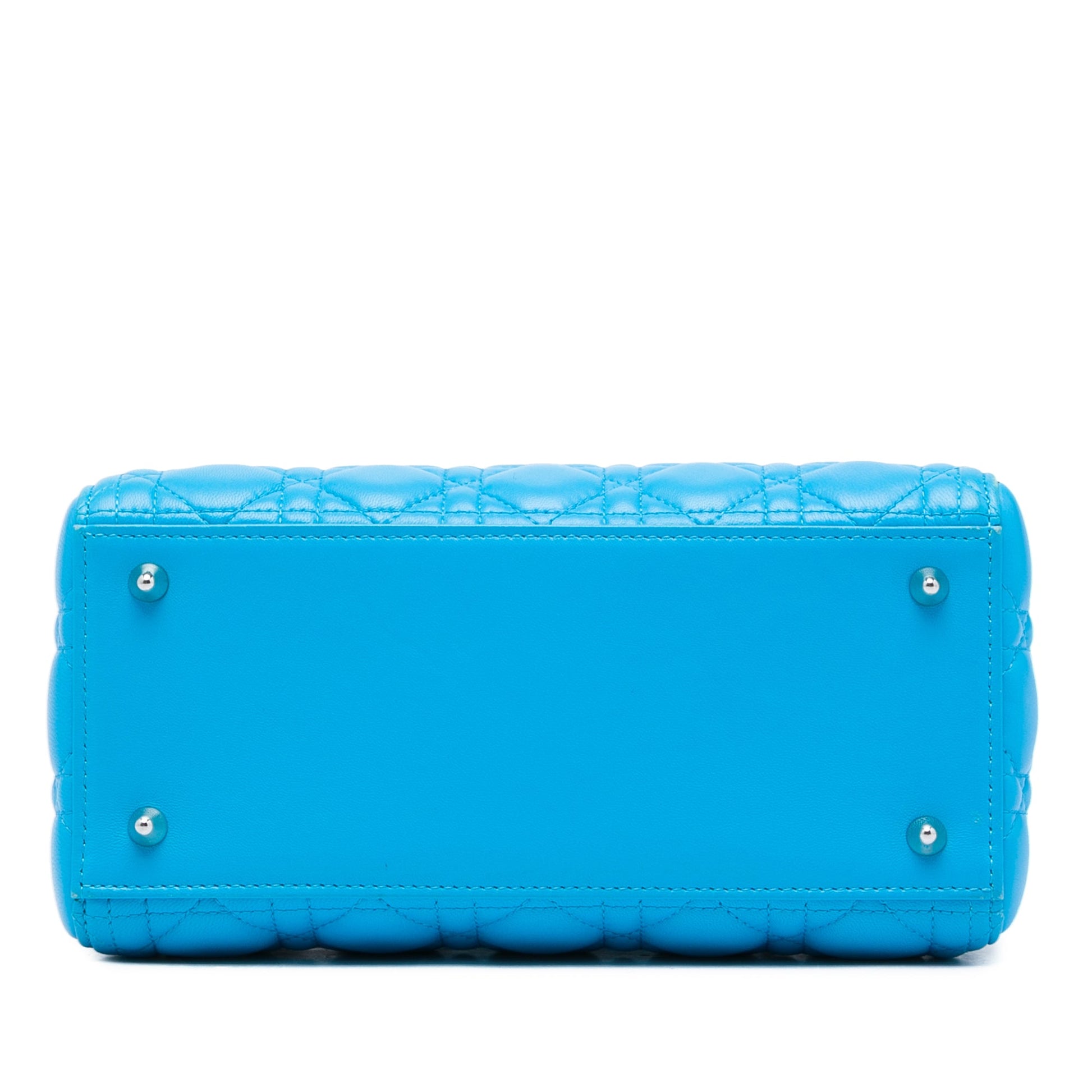 Dior Medium Lambskin Cannage Lady Dior