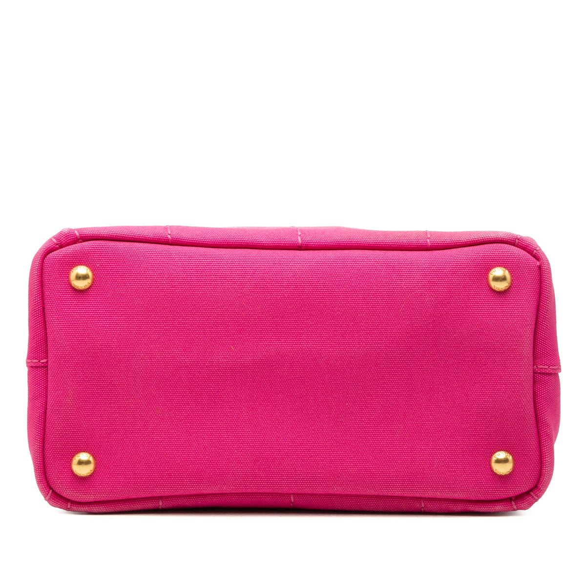 Prada Small Canvas Canapa Logo Tote