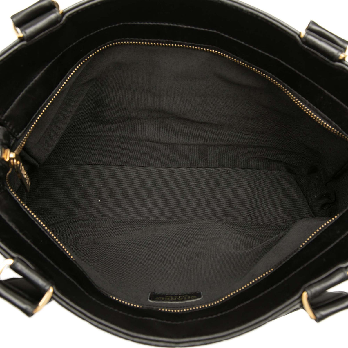Chanel CC Chocolate Bar Lambskin Tote