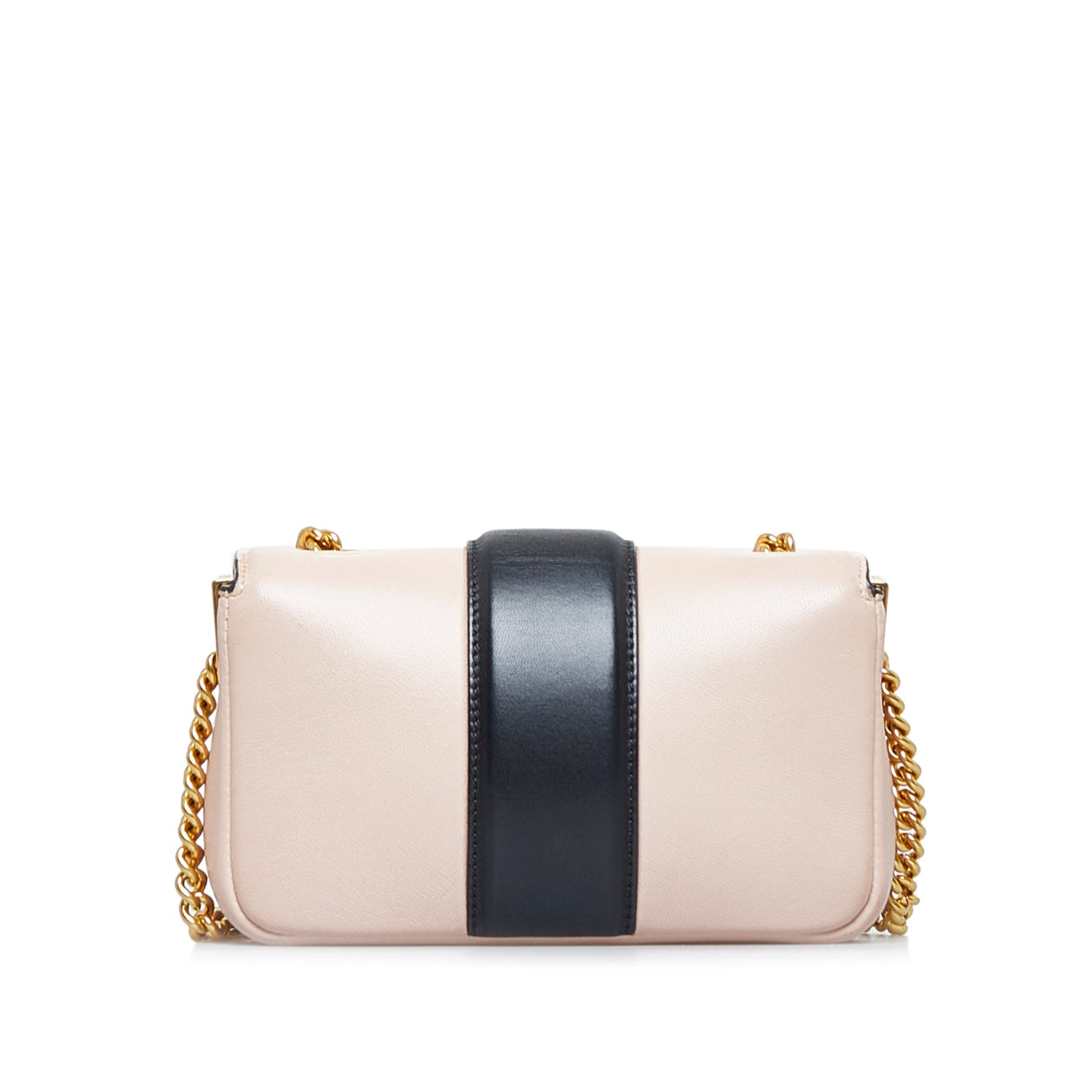 Fendi Mini Baguette Chain — Pink