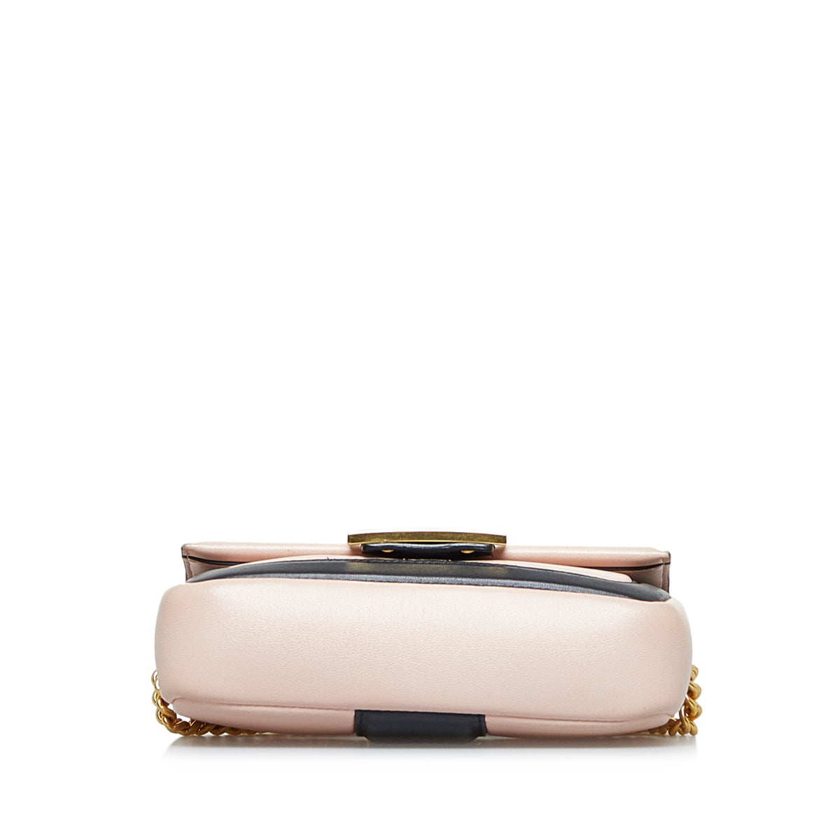 Fendi Mini Baguette Chain — Pink