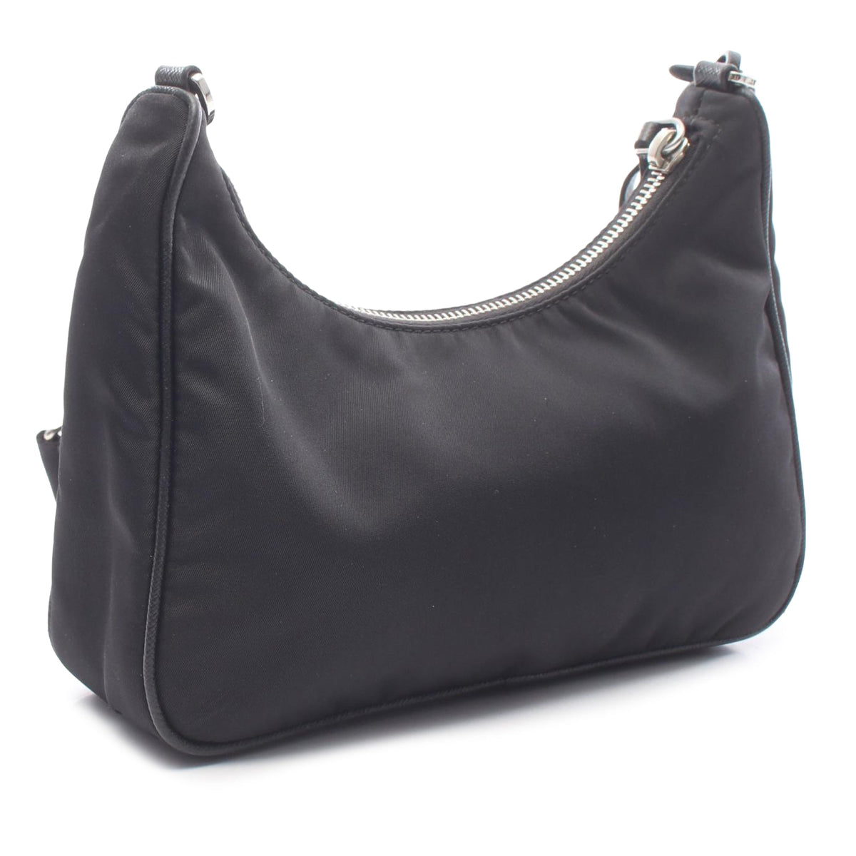 Prada Tessuto Re Edition 2005 Chain Shoulder Bag — Black