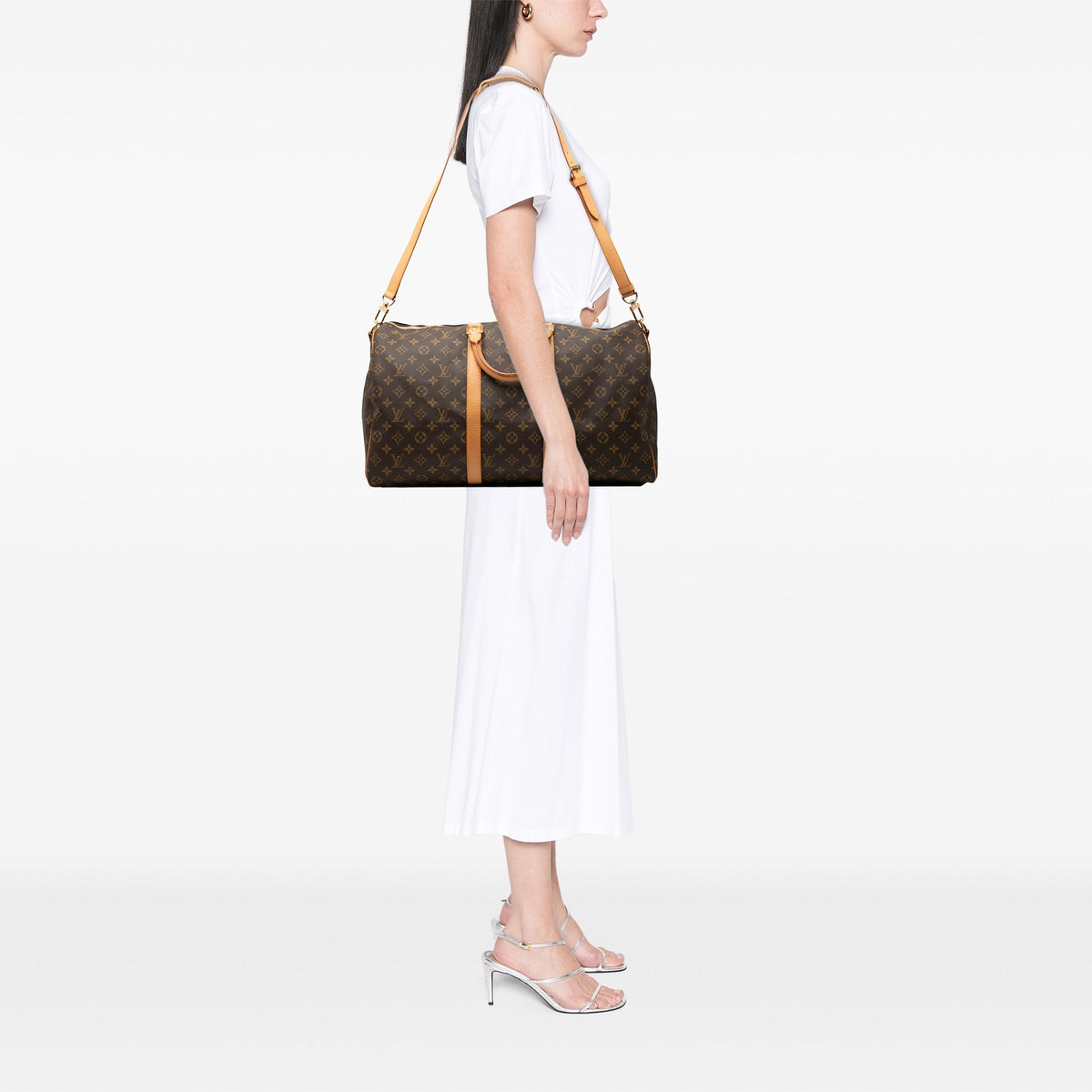 Louis Vuitton Monogram Keepall Bandouliere 50