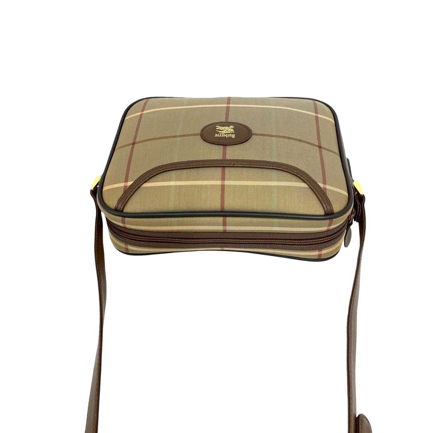Burberry Vintage Check Canvas Crossbody