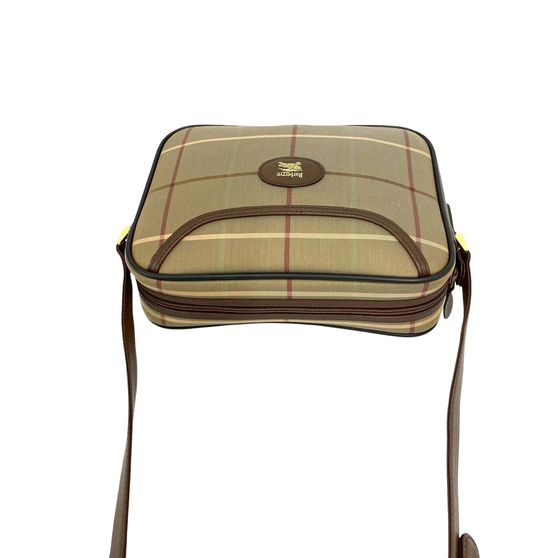 Burberry Vintage Check Canvas Crossbody