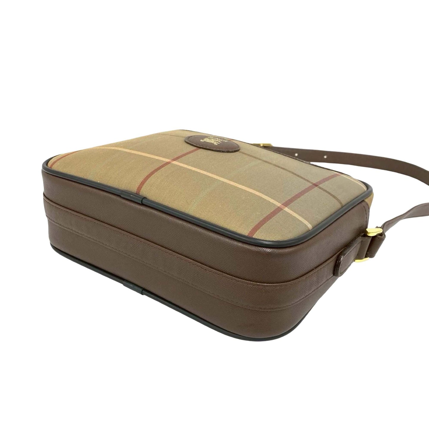 Burberry Vintage Check Canvas Crossbody