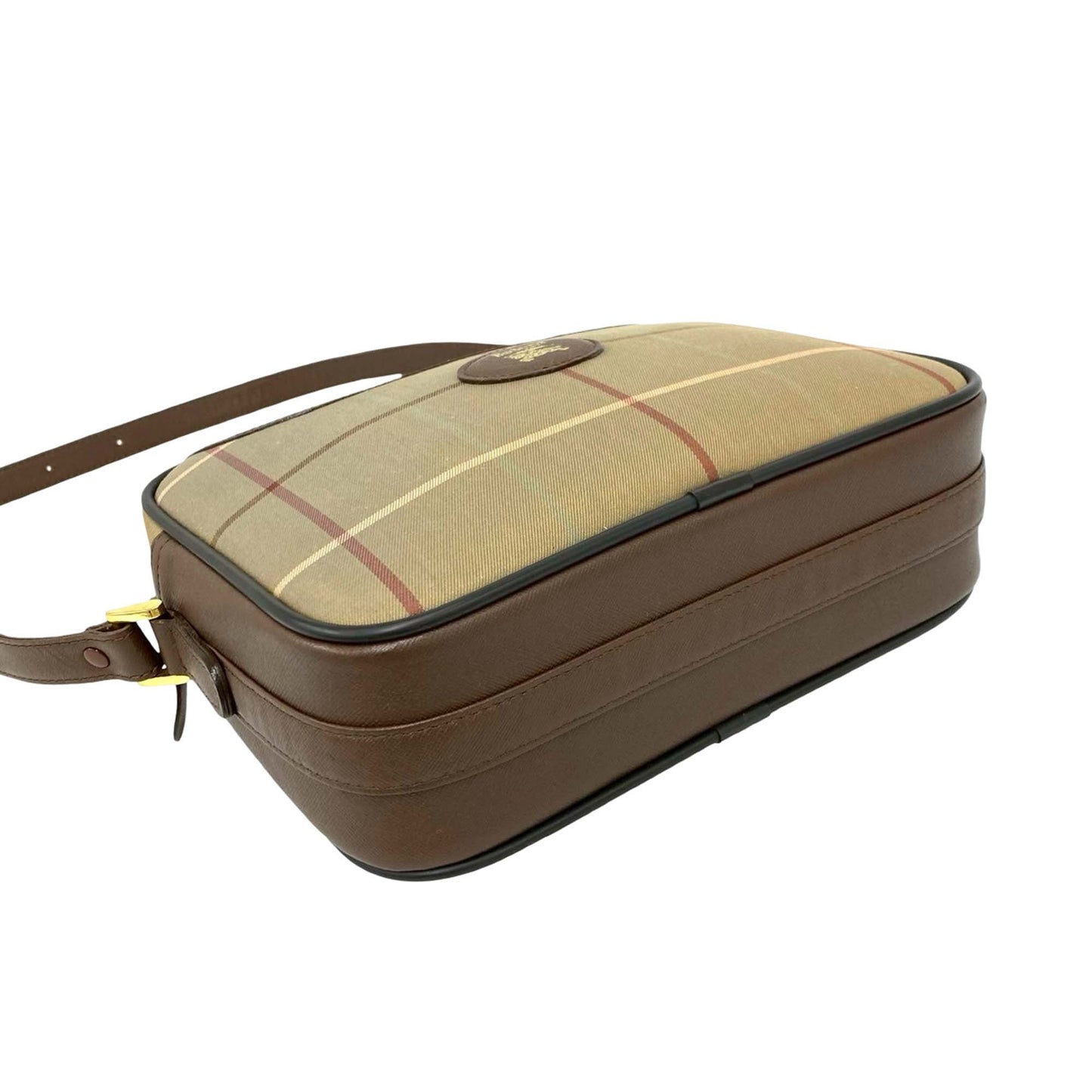 Burberry Vintage Check Canvas Crossbody