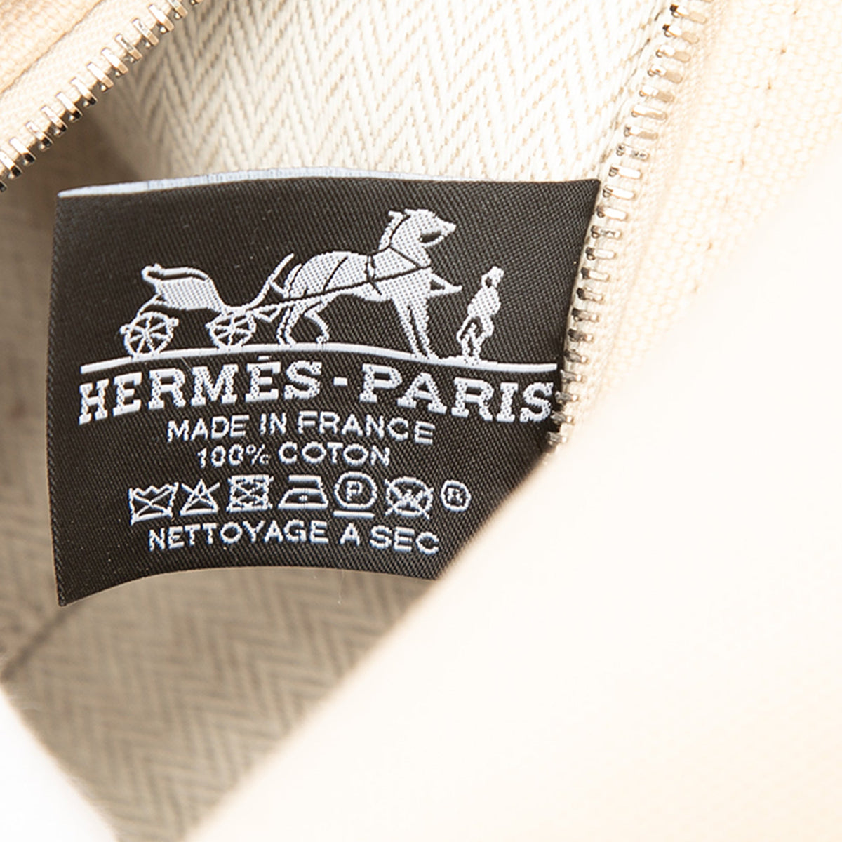 Hermès Small Toile Bride A Brac Case