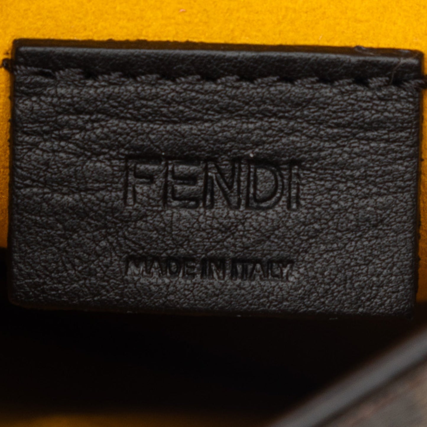Fendi Zucca Coated Canvas Phone Holder Crossbody