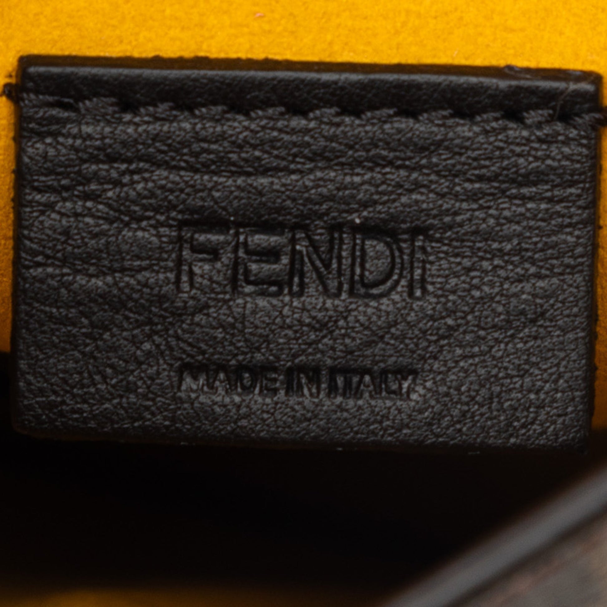 Fendi Zucca Coated Canvas Phone Holder Crossbody