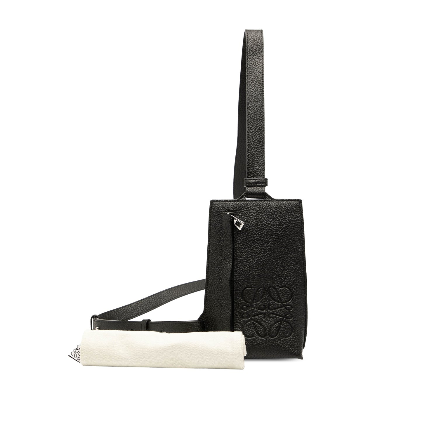 LOEWE Grained Calfskin Vertical T Pocket Pouch