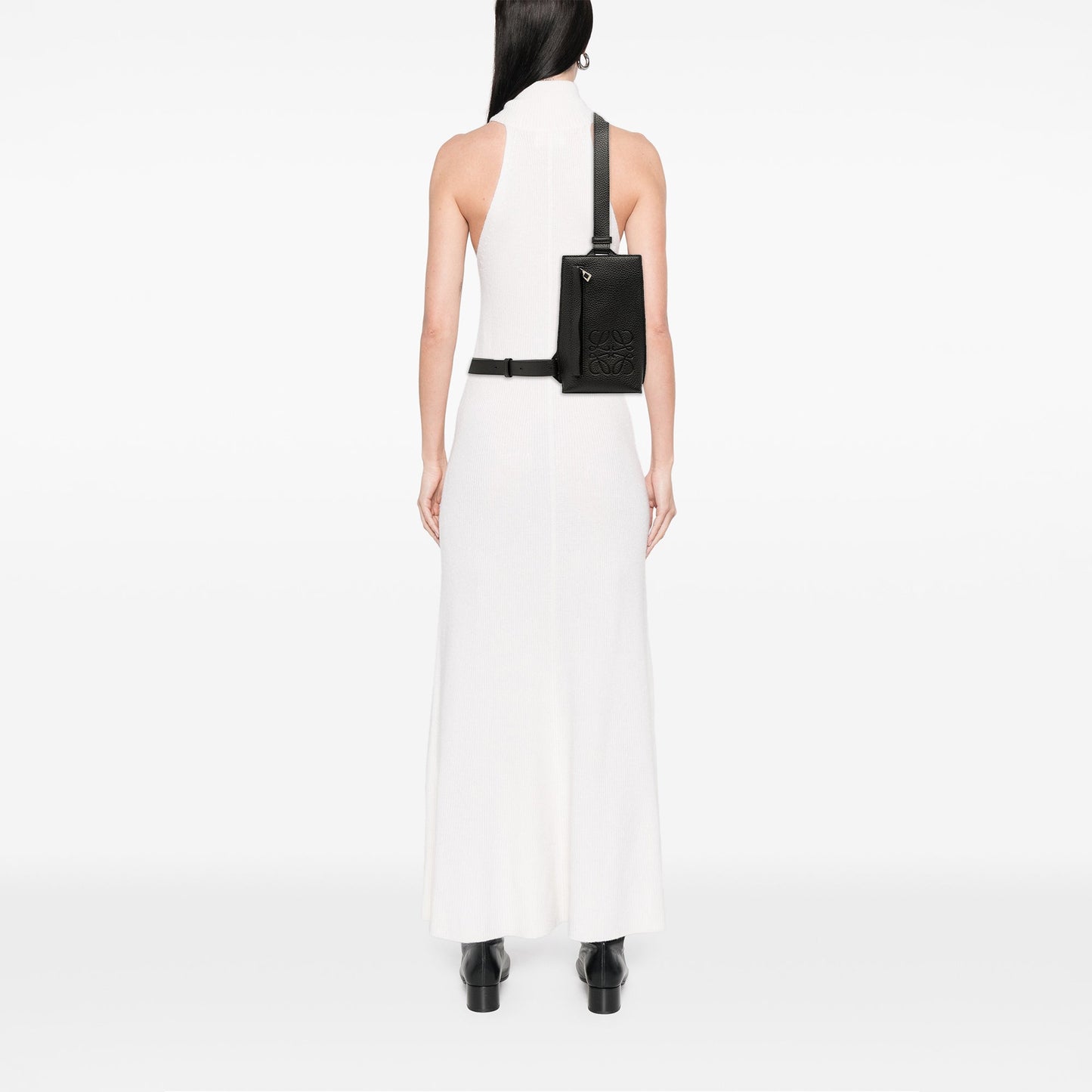 LOEWE Grained Calfskin Vertical T Pocket Pouch