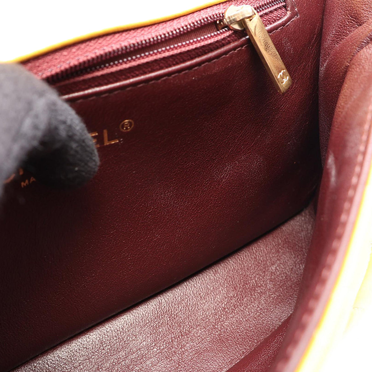 Chanel Medium Quilted Lambskin Two Tone Day Flap