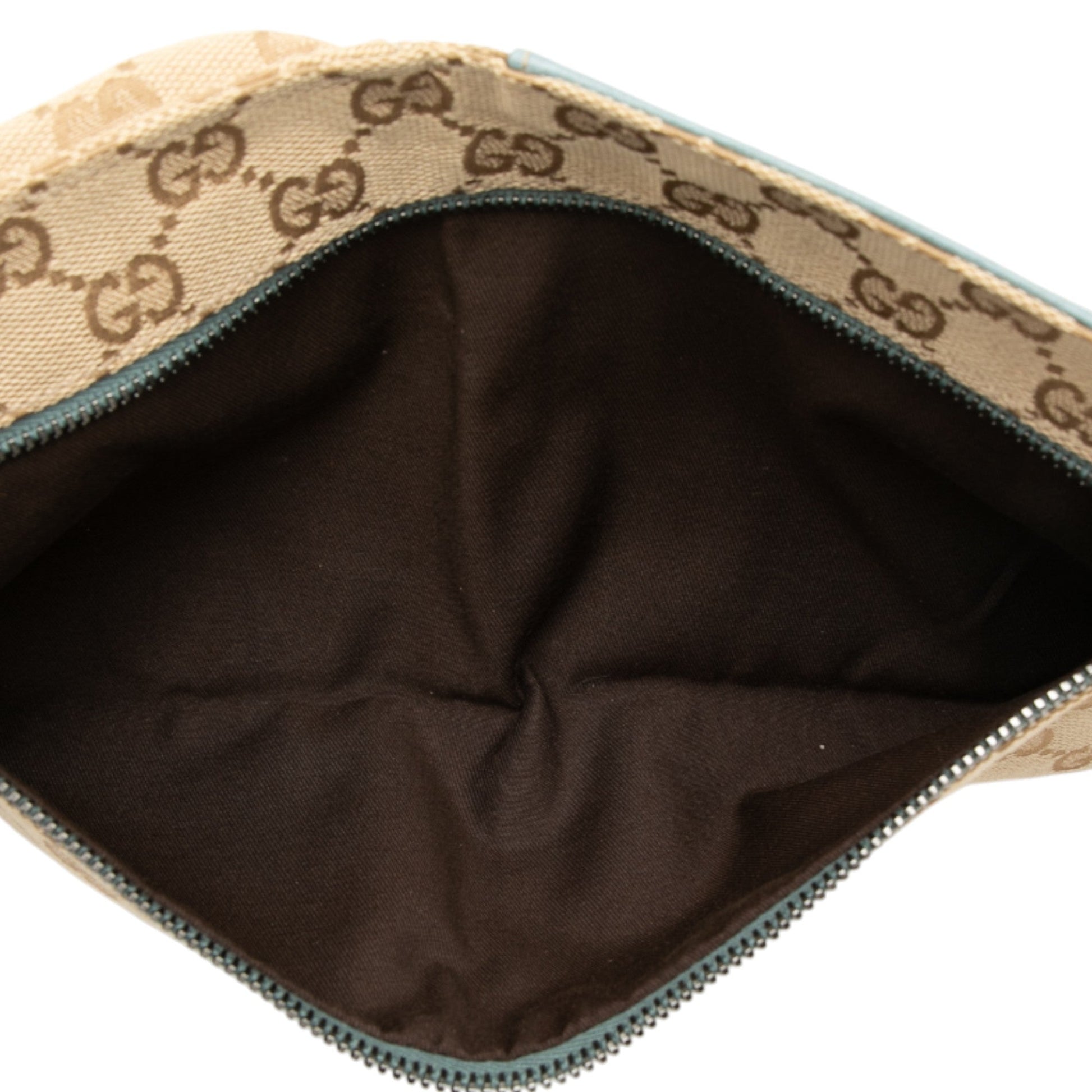 Gucci GG Canvas Web Double Pocket Belt Bag