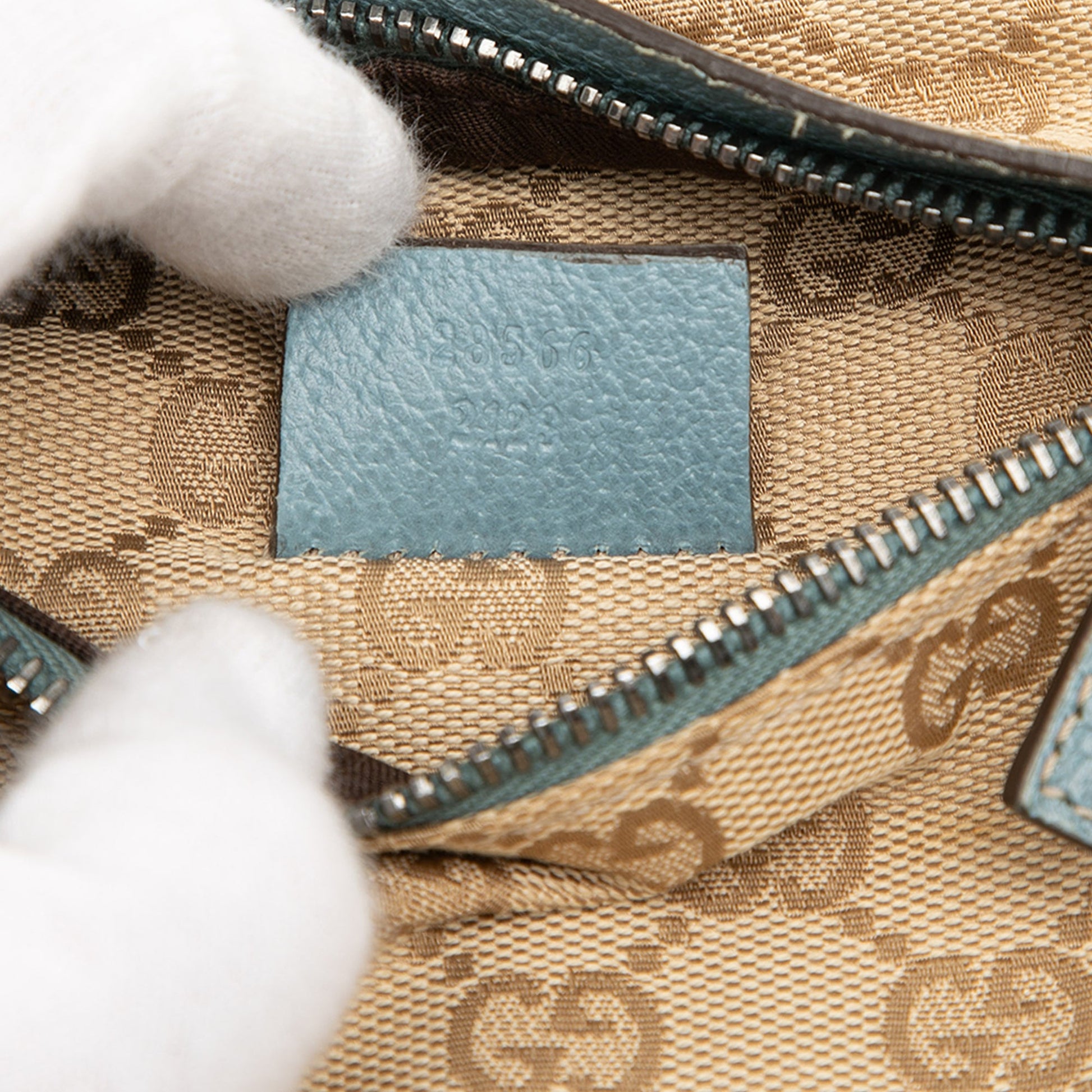 Gucci GG Canvas Web Double Pocket Belt Bag