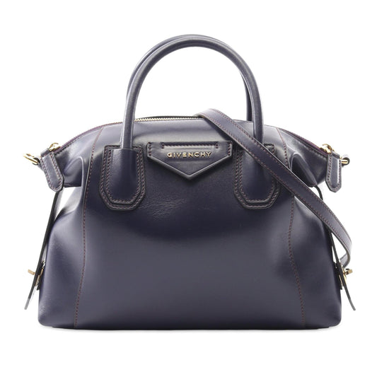 Givenchy Small Leather Antigona Satchel