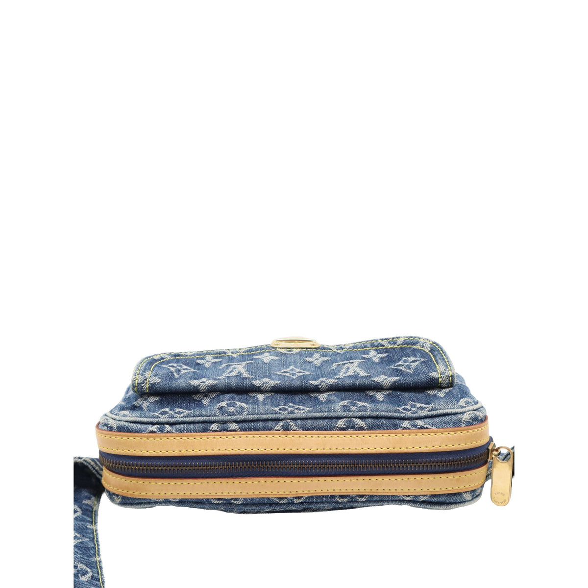 Louis Vuitton Monogram Denim Bum Bag — Blue