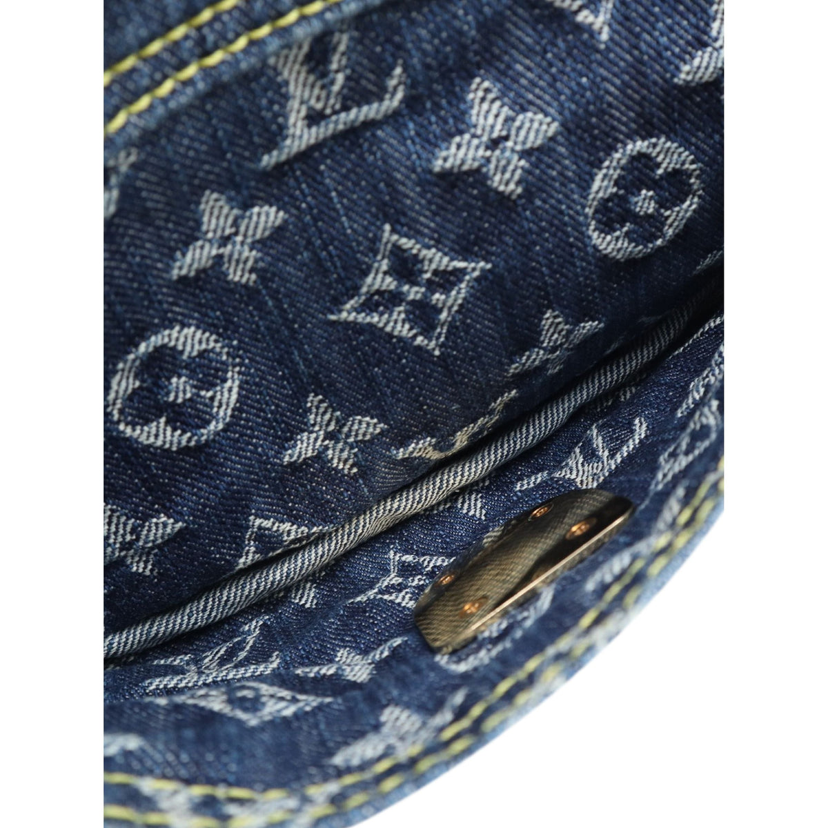 Louis Vuitton Monogram Denim Bum Bag — Blue