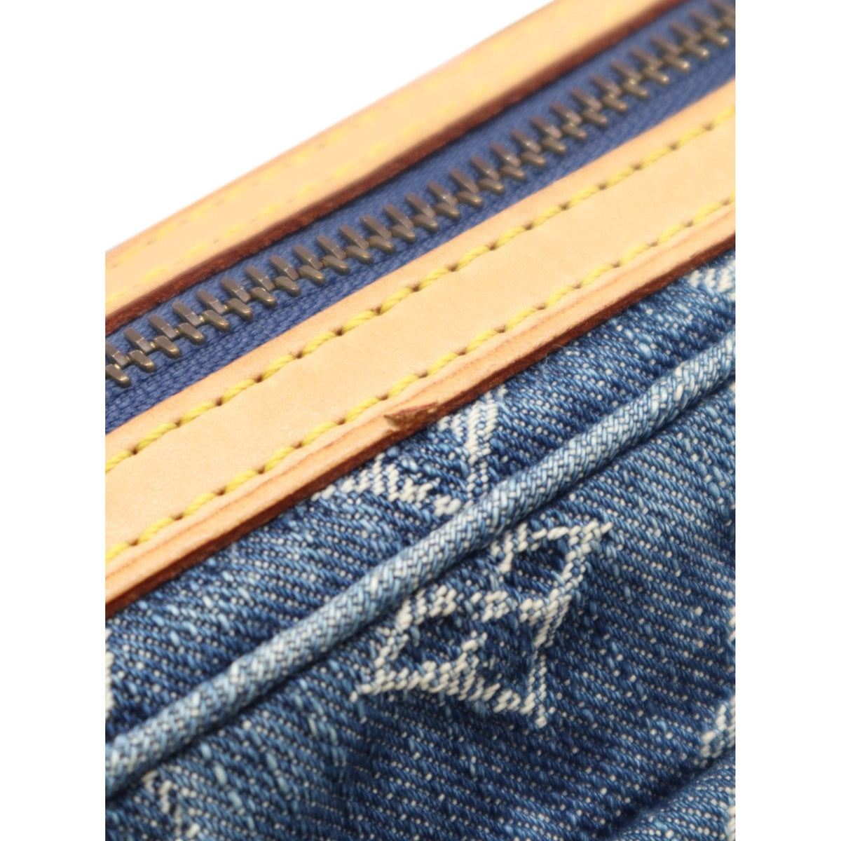 Louis Vuitton Monogram Denim Bum Bag — Blue