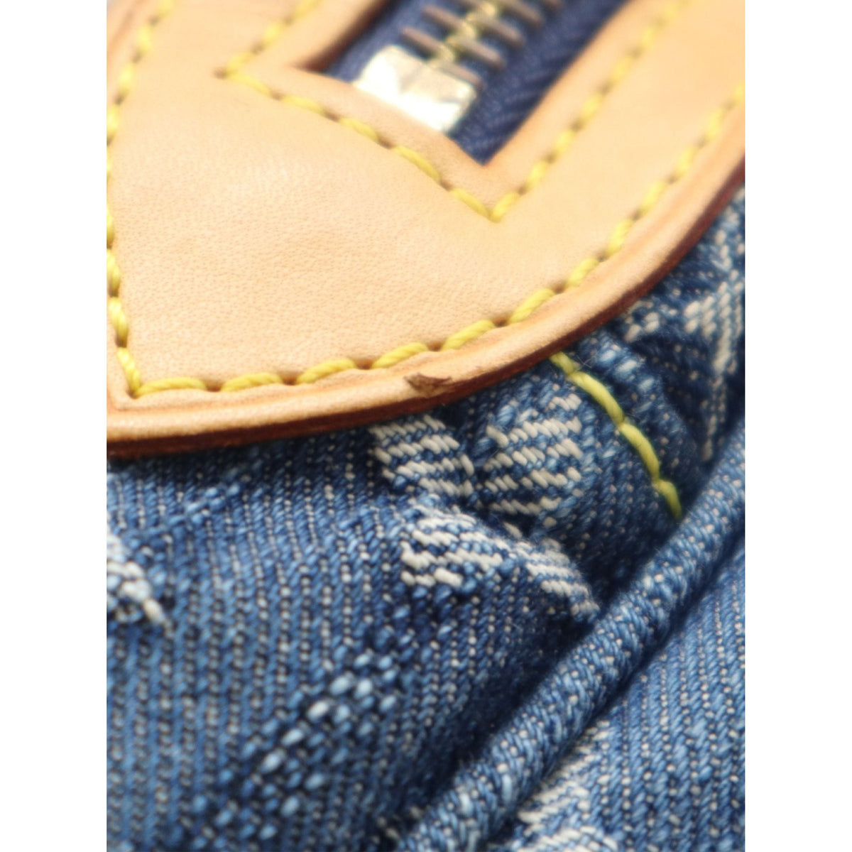 Louis Vuitton Monogram Denim Bum Bag — Blue
