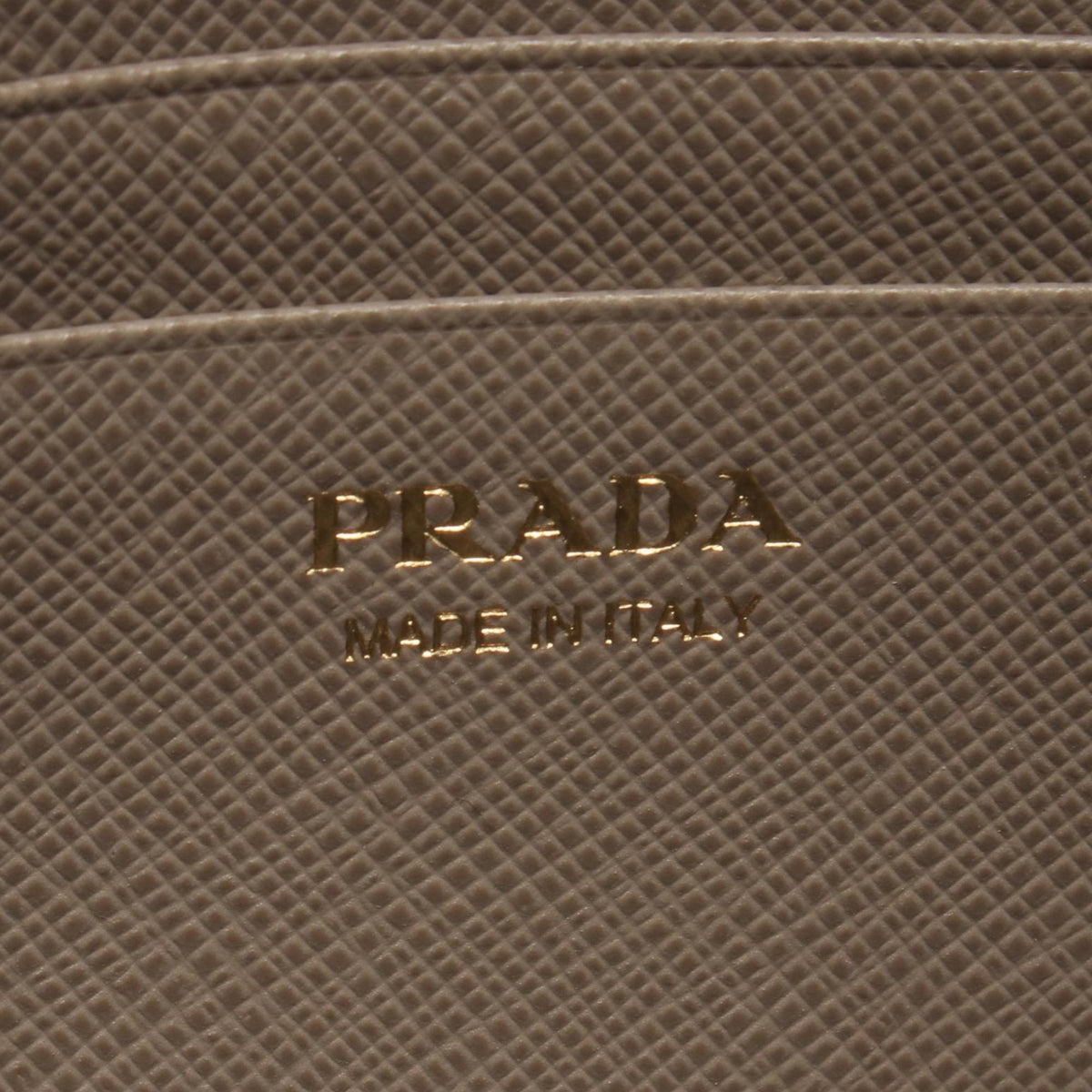 Prada Saffiano Wallet on Strap