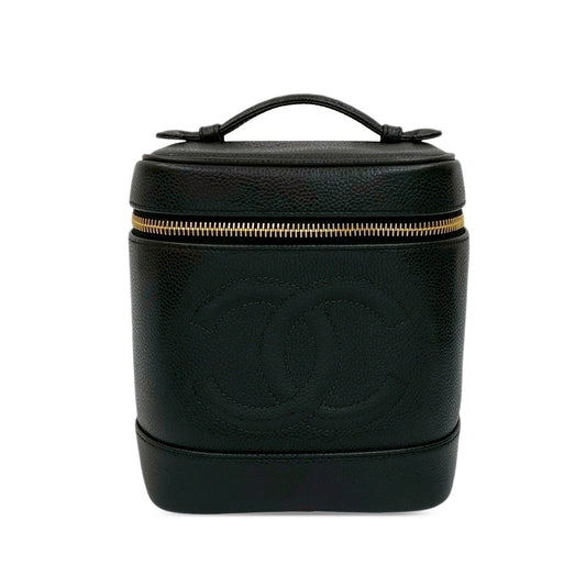 Chanel CC Caviar Vanity Case