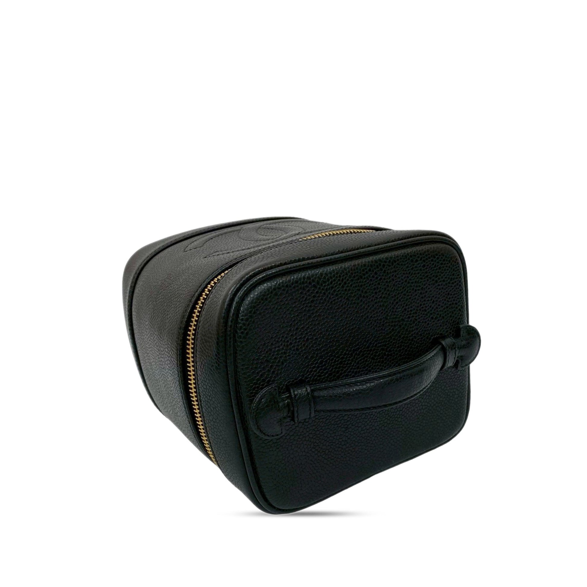 Chanel CC Caviar Vanity Case