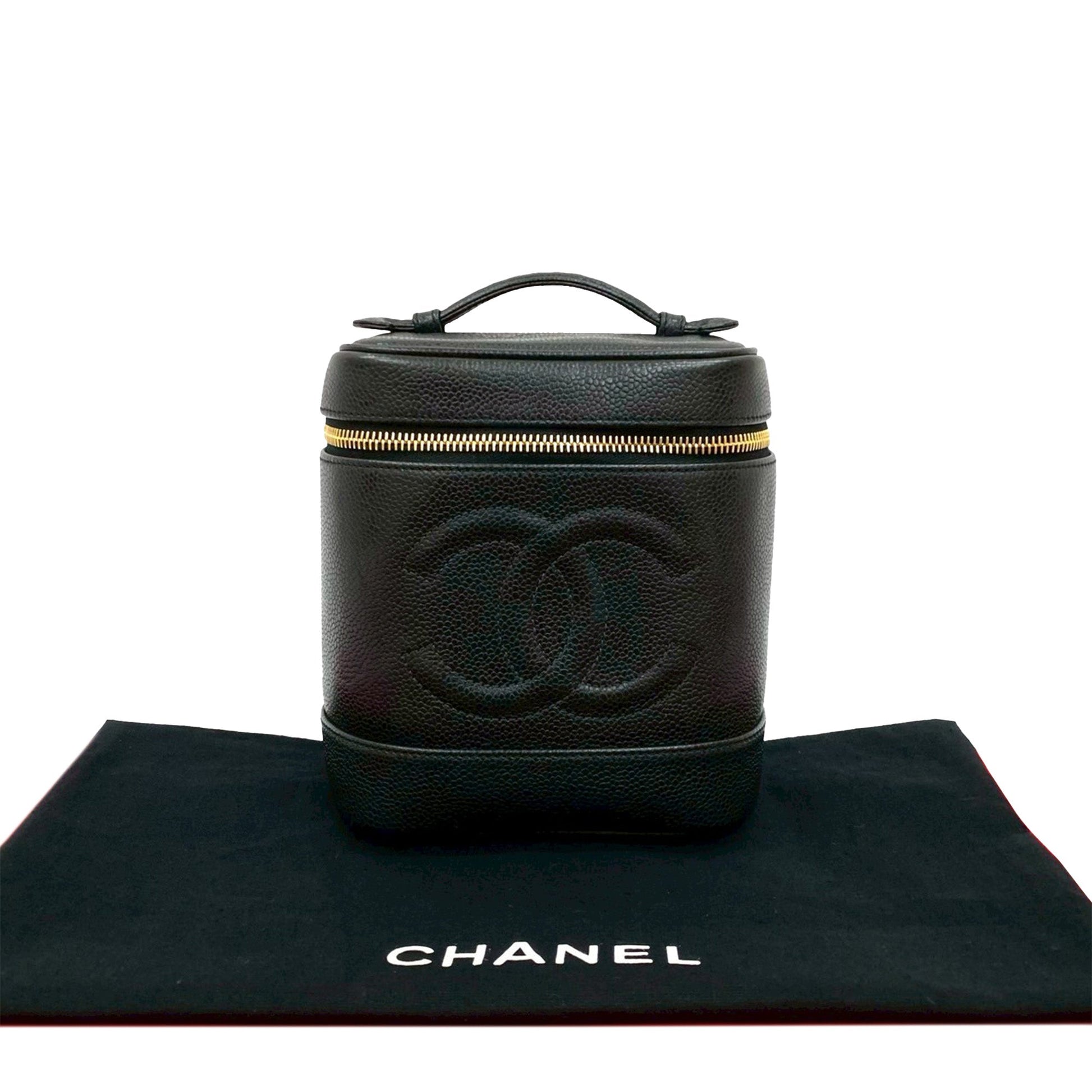Chanel CC Caviar Vanity Case