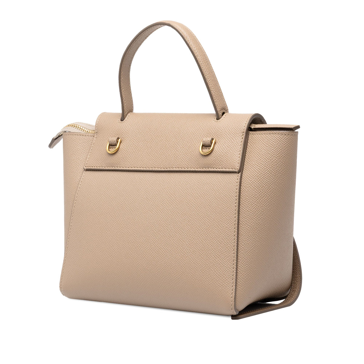 Celine Nano Grained Calfskin Belt Bag — Beige