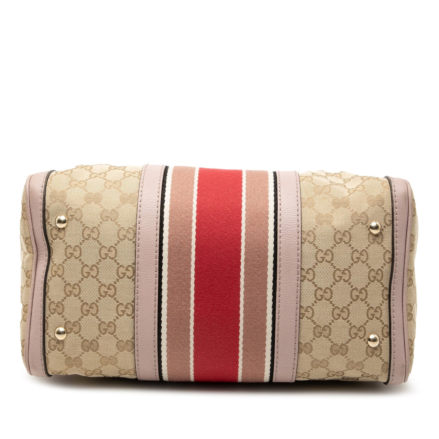 Gucci Medium GG Canvas Web Joy Boston Bag