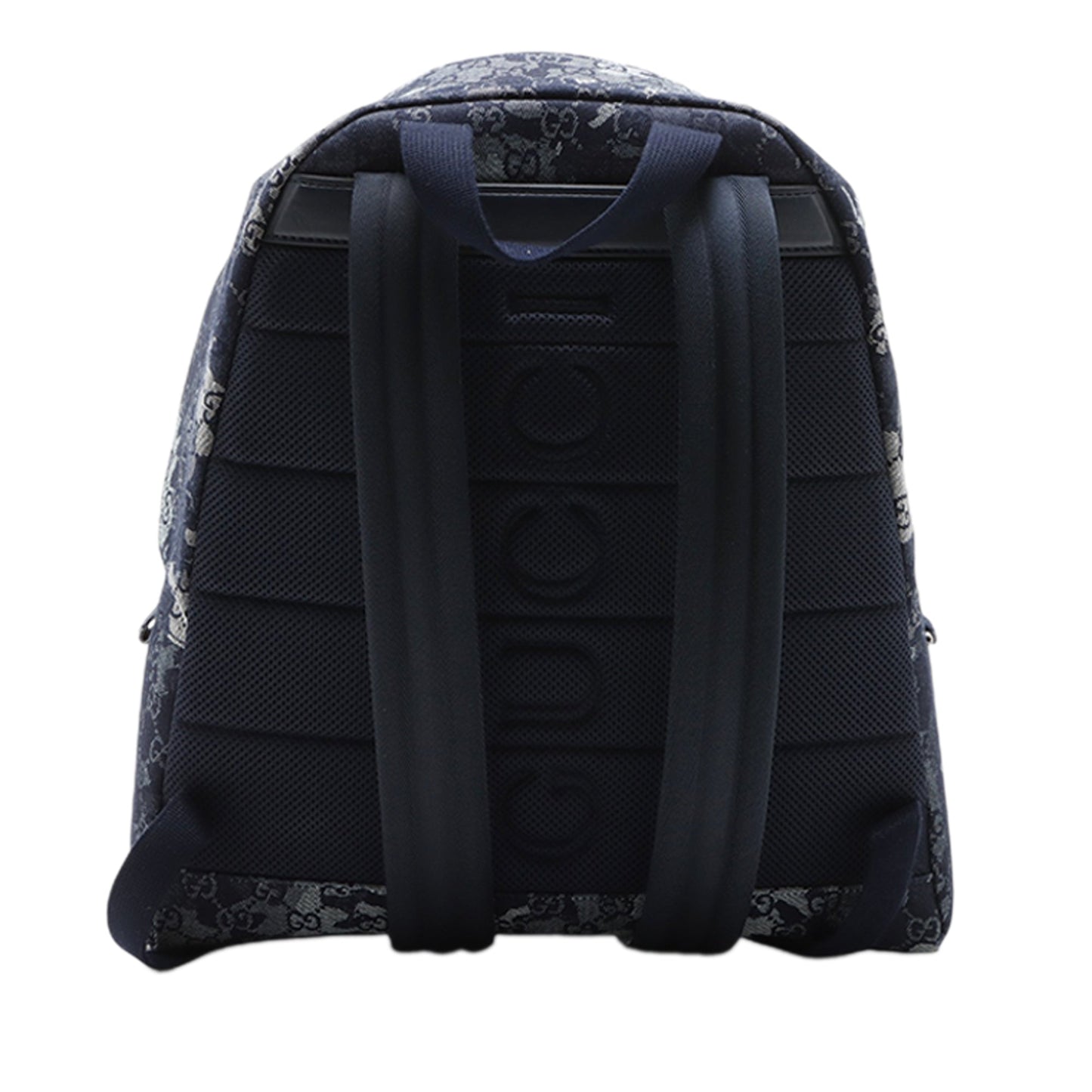 Gucci GG Denim Front Zip Camouflage Backpack