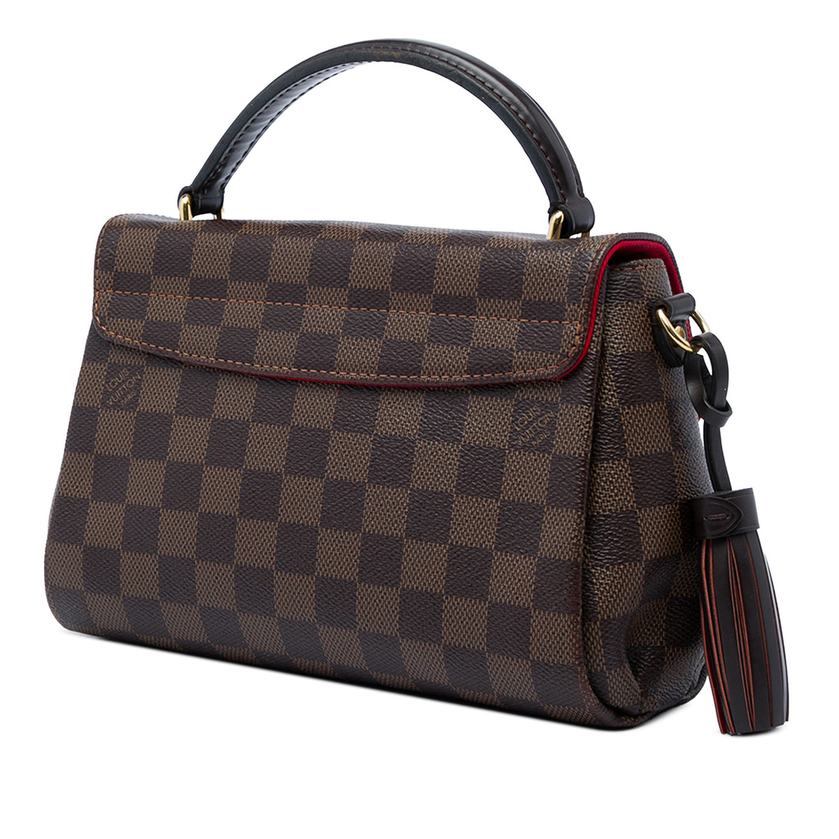 Louis Vuitton Damier Ebene Croisette — Brown