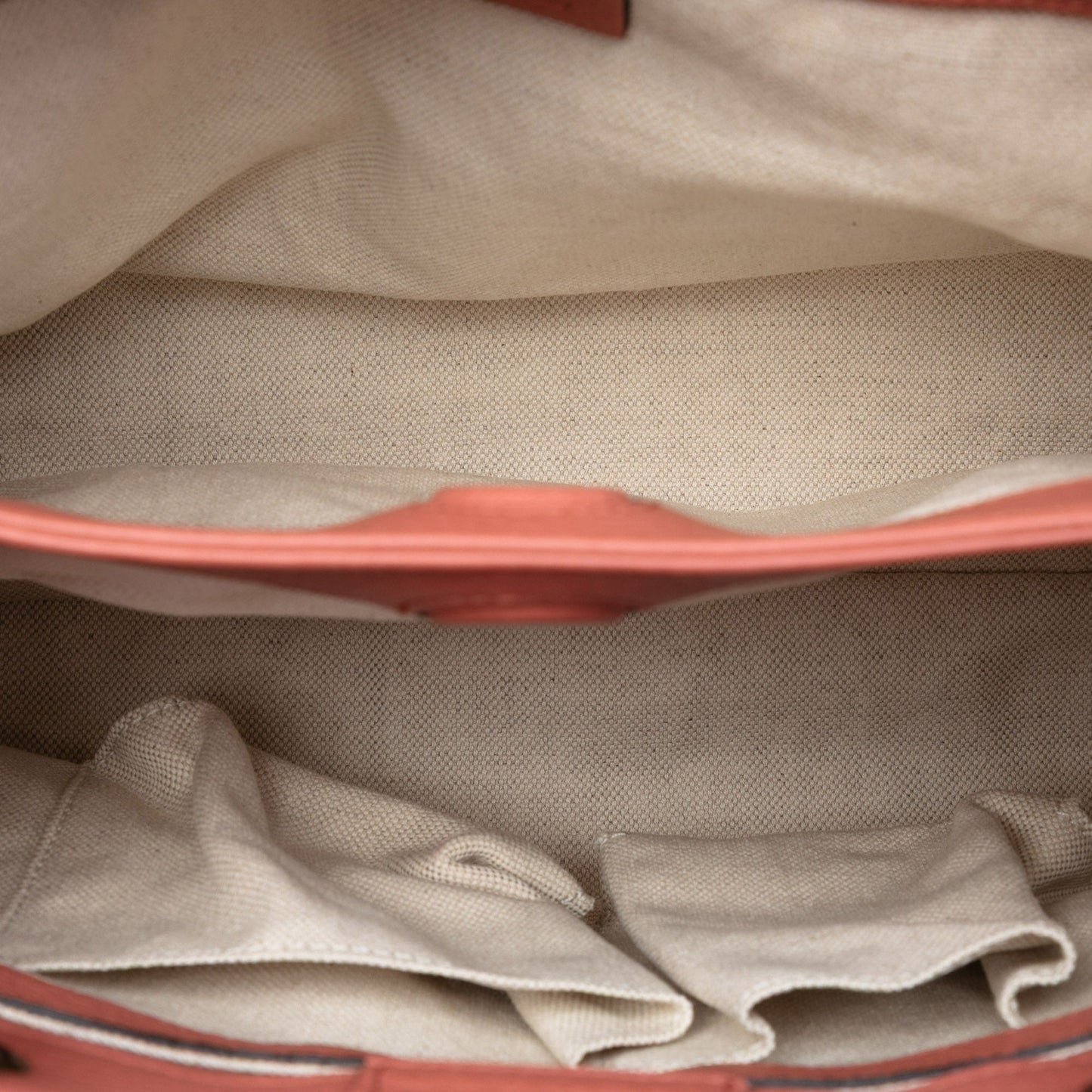 Small Calfskin Bamboo Shopper Satchel